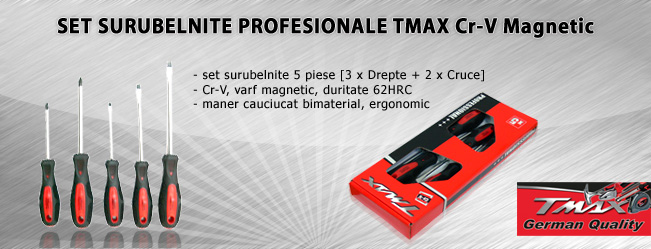 SET SURUBELNITE PROFESIONALE TMAX Cr-V Magnetic